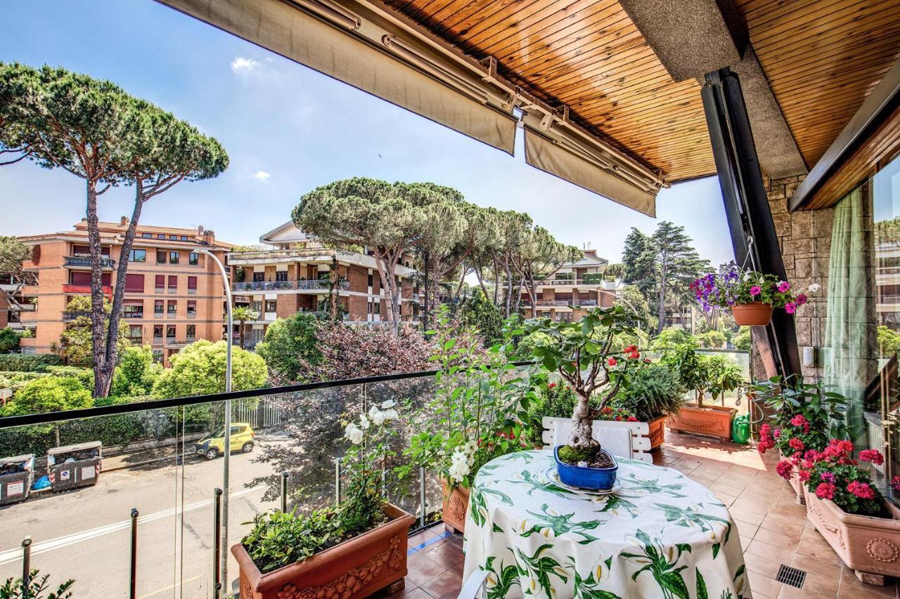 Terrazza Piccolomini: Elegant Apartment Stunning View Over Rome/St Peter'S Dome Exterior photo