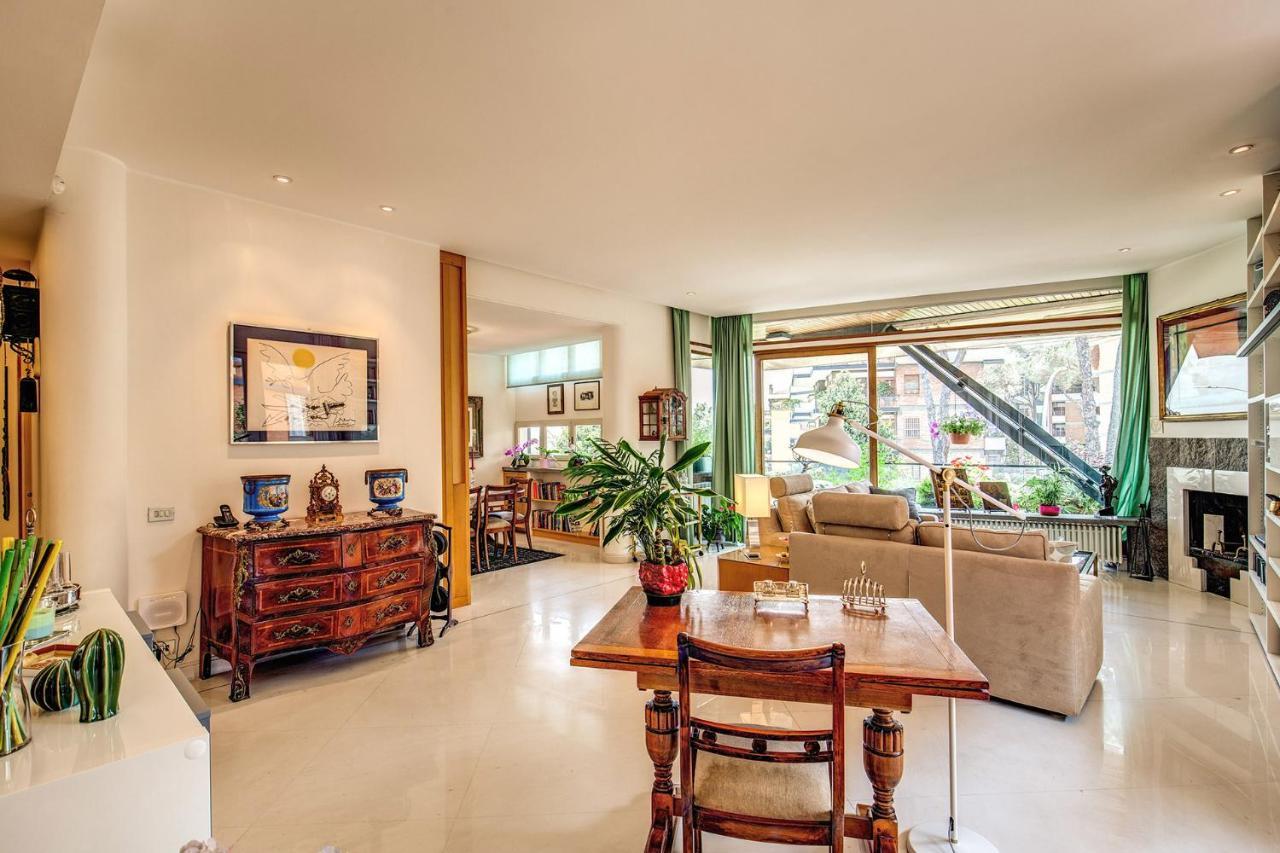 Terrazza Piccolomini: Elegant Apartment Stunning View Over Rome/St Peter'S Dome Exterior photo